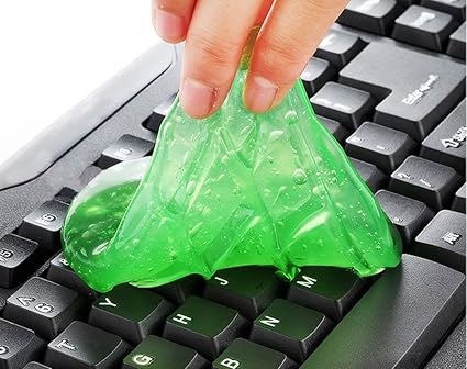 Amazon Co Jp ユニバーサルソフトクリスタルクリーニングジェルダストリムーバークリーナーのキーボード柔軟なソフト接着剤reusabl For Destopsノートパソコンコンピュータ パソコン 周辺機器