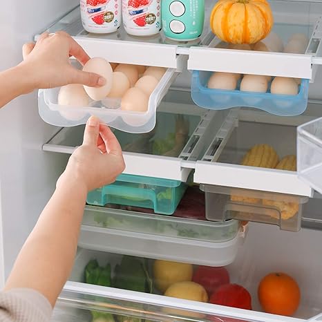 JVtech Eierhalter, Kühlschrank Eier Vorratsbehälter, Kühlschrank