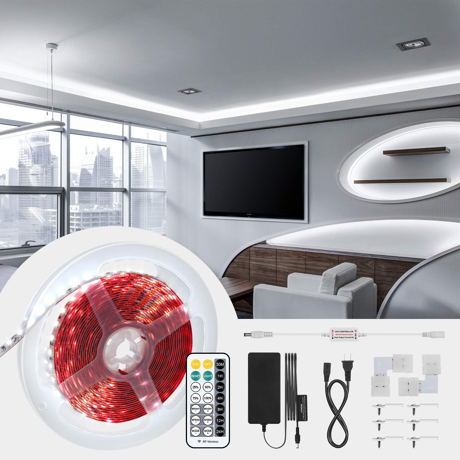 Best Under Cabinet Lighting Cuttable Indoor Outdoor Dimmable Ul Hardwired