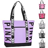 Boomistry Travel Tote Bag for Women, Large Waterproof Beach Bag for Daily