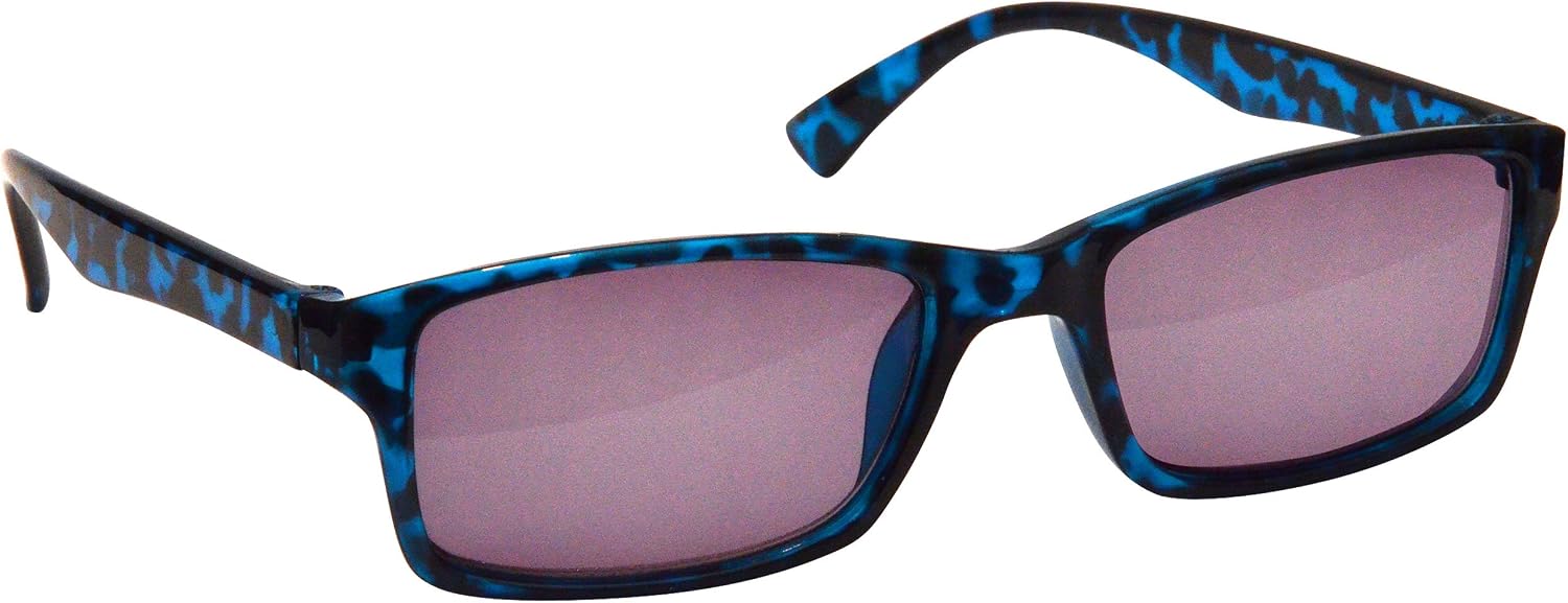 OPULIZE PEP Reading Glasses and Reading Sunglasses for Women Men Large Rectangular Designer Frame with Spring Hinges