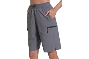 Rrosseyz Women's Hiking Cargo Shorts with Pockets Quick Dry Athletic Gym for Women Exercise Lounge