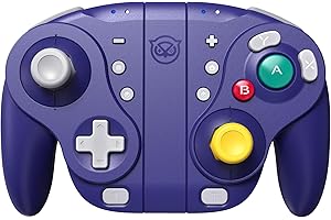 NYXI Wizard Switch Gamecube Controller for Nintendio Switch/Switch OLED, Wireless Gamecube Controller with Hall Effect Joystick, Programmable, Mechanical Trigger, 6-Axis Gyro, Turbo & Vibration