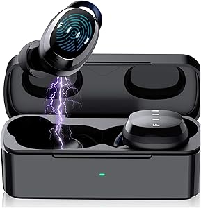 Bluetooth Wireless Earbuds - FIIL T1XS TWS Bluetooth 5.0 Wireless Earphones, Support FIIL+ APP, Waterproof Earbuds with Microphone, in-Ear Earbuds Cordless for iPhone & Android, Black