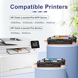 GRESINLY 206A Toner Cartridges HP Set 4-Pack