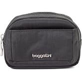 Baggallini Women's Pocket Cosmetic - Lightweight Bag - Travel Essentials Makeup Organizer Mini