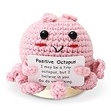 Handmade Mini Positive Crochet Animal, Cute Crochet