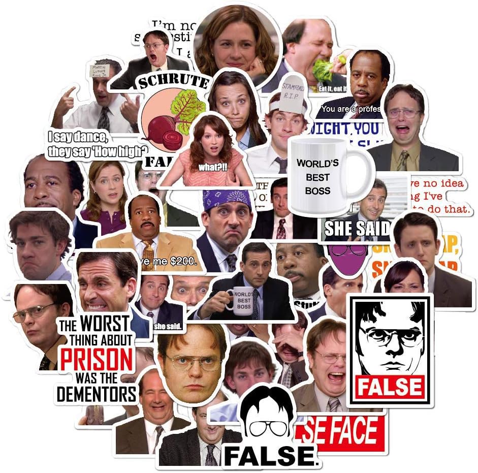 the office hydro flask stickers