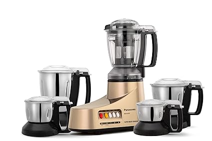 Buy Panasonic Mx Ac555 New 550 Watt Mixer Grinder With 5 Jars