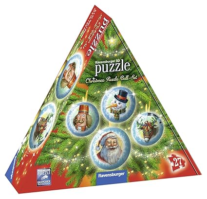 Ravensburger Erwachsenenpuzzle 11678 Christmas Puzzle-Ball Set