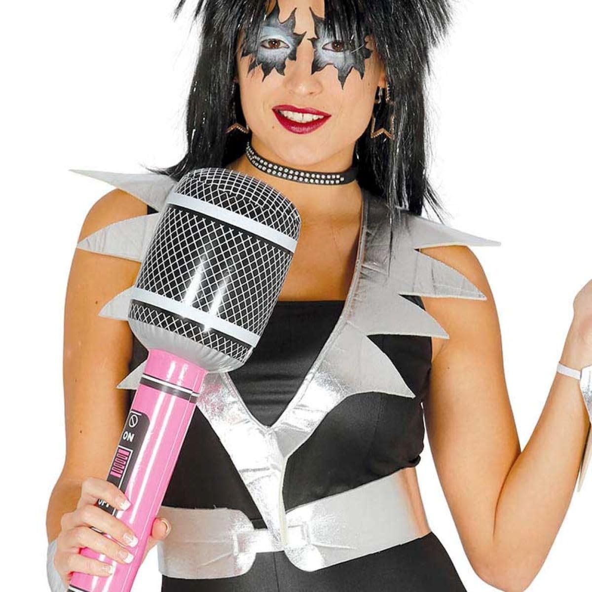 Guirca Fiestas GUI18532 Inflatable Microphone 50 cm