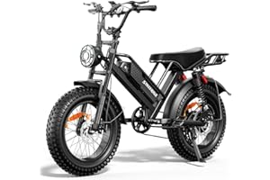EILLEO SPACEWALK Spacewalk Electric Bike M6 / M7 for Teens,16" / 20" Ebike,1500W Peak Motor,21.7mph / 24.9mph,48V 15Ah Removable Battery,4X Suspension,50 Miles Pure Electric,70 Miles PAS