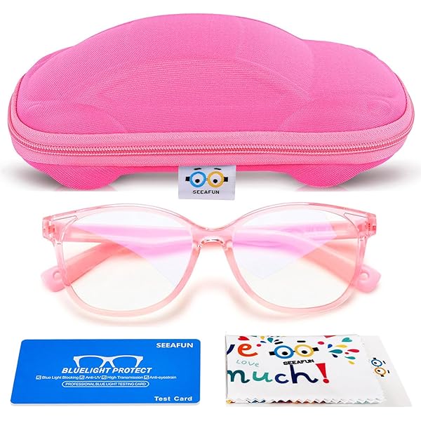 Kids Glasses Blue Light Glasses For Kids With Clear Lens Non