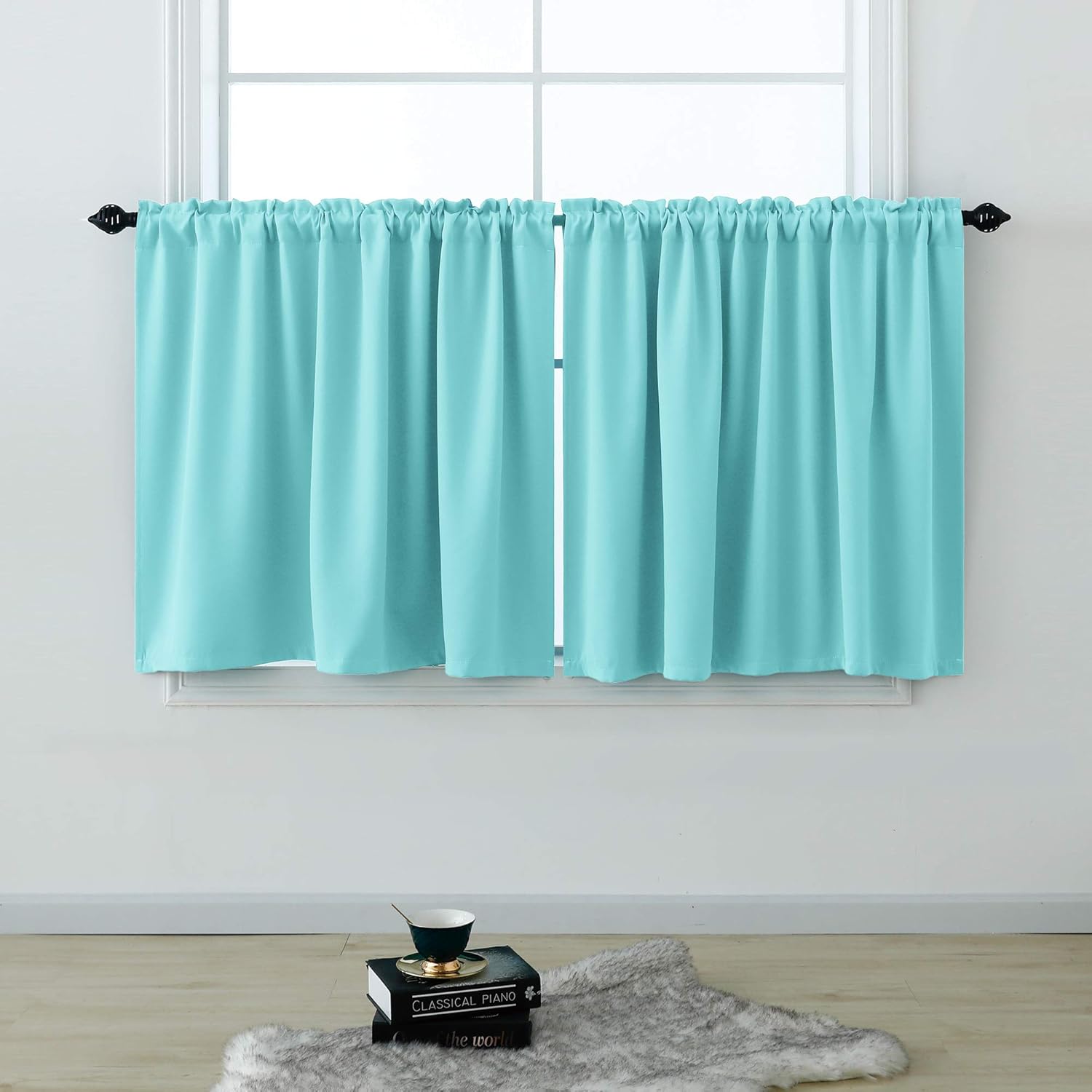 Kids Curtains Short 30 Inches Long for Bedroom