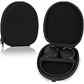 Linkidea Headphones Carrying Case Compatible with JBL Live 460NC, Tune 500, Tune 510BT, Tune 520BT, Replacement Protective Hard Shell Travel Bag (Black)