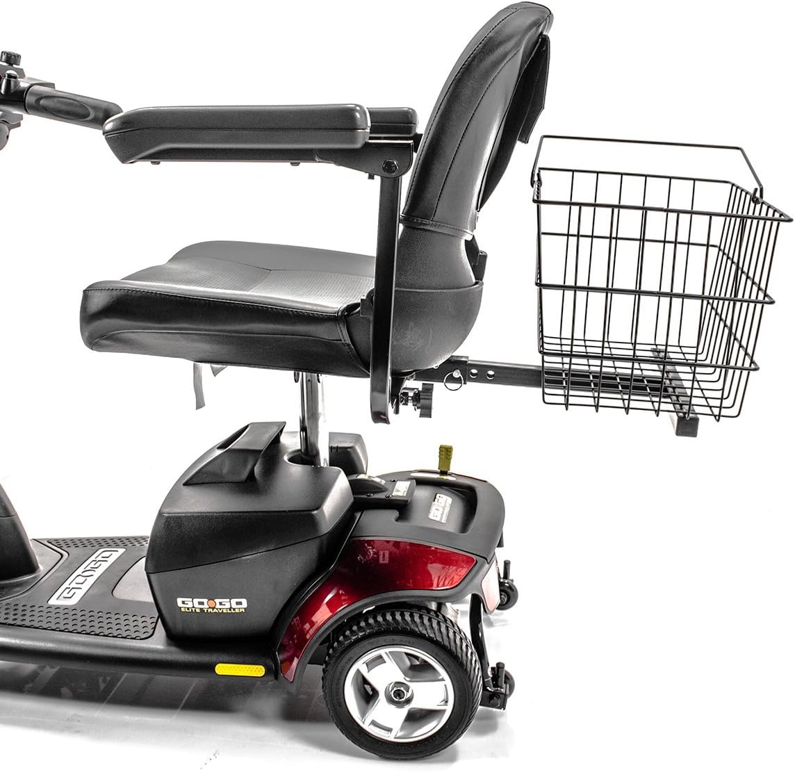 Pride Mobility Scooter Rear Basket Center Support with Free Holding Clevis Pin: Health & Personal Care