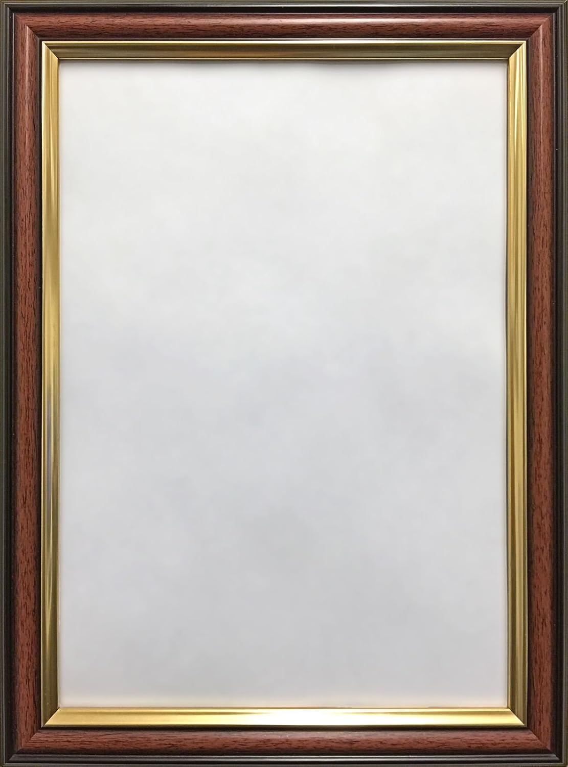 POL CUSHION PROFILE WALNUT WOOD EFFECT SMOOTH WOOD GRAIN FRAME BROWN