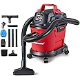 Vacmaster Red Edition VHB305M 1101 Wall Mount Wet Dry Vacuum 3.2 Gallon 2.5 Peak HP