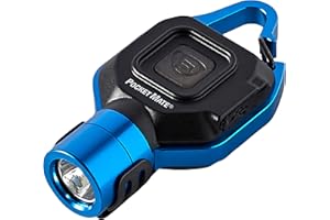 Streamlight 73302 Pocket Mate 325-Lumen Pocket Keychain/Clip-on USB Rechargeable Flashlight, Blue