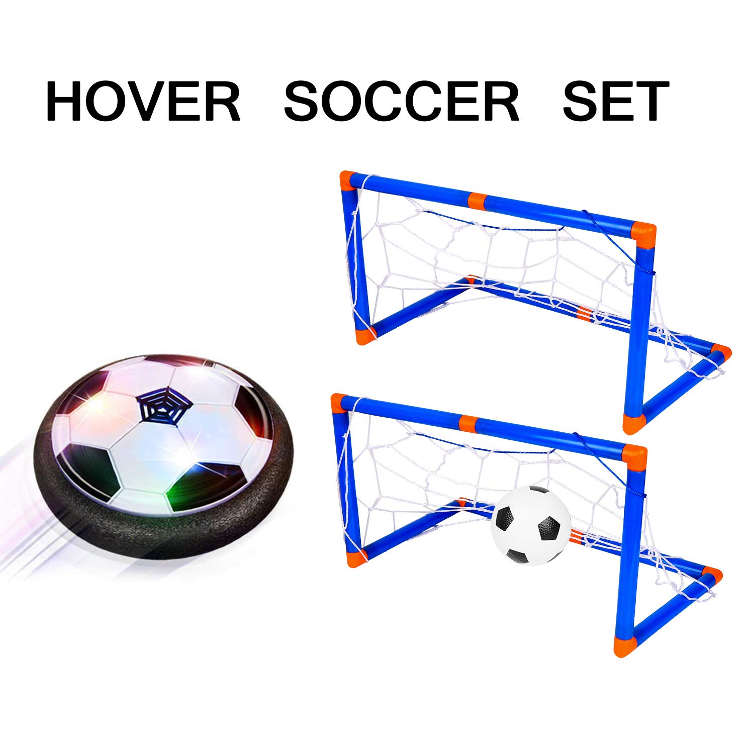 7 10 B07fcd5pnf 6 M Sanmersenホバーボールおもちゃ ホバーサッカーボールセット2ゴール屋内ゲームおもちゃ子供のためのギフト男の子の年齢3 4 5 バスケット カゴ 人気メーカー ブランド