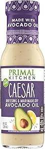 Primal Kitchen Caesar Salad Dressing & Marinade made with Avocado Oil, Whole30 Approved, Paleo Friendly, and Keto Certified, 