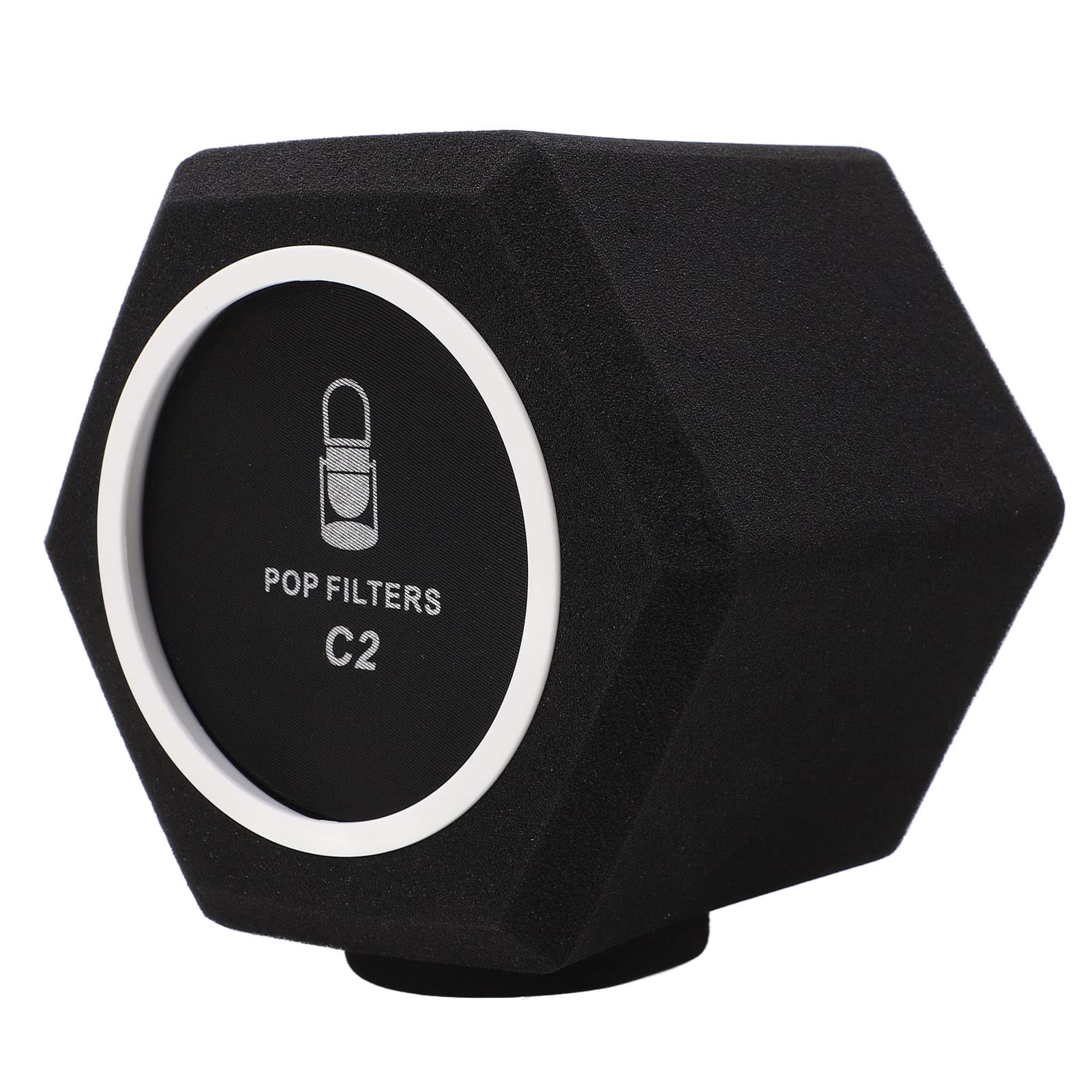 ciciglow Microphone Windscreen, Filter Isolation Ball For Mic, Portable Recording Vocal Isolation Booth, Reflection Reducing Soundproof Cover