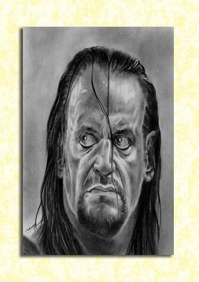 Tamatina Wall Poster The Undertaker Wwe Posters Fan Art Hd Quality Posters Amazon In Home Kitchen