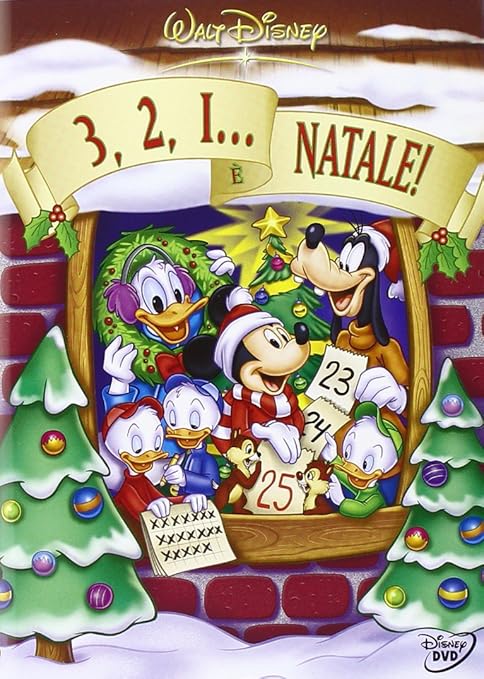 Immagini Natalizie Walt Disney.3 2 1 E Natale Amazon It Walt Disney Dvd 3 2 1 E Natale Vendita Film E Tv