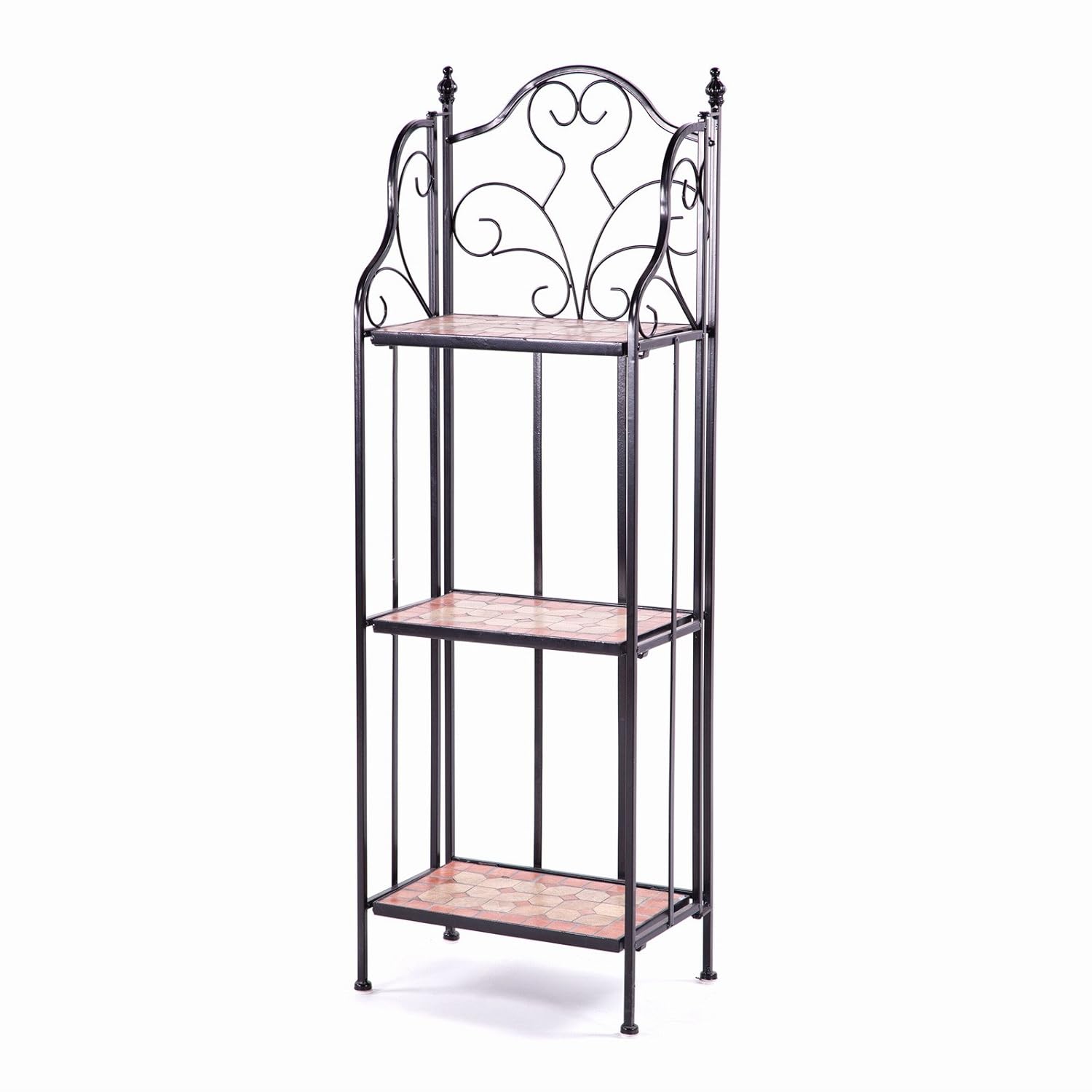 Balkonregal Gartenregal Regal Pflanzenregal Garten Metall Blumenregal