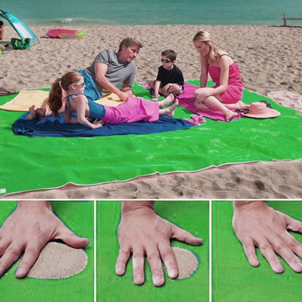 Sand-Free Mat, Sand-Proof Beach Rug / Picnic Blanket, Quick-Drying and Easy to Clean
