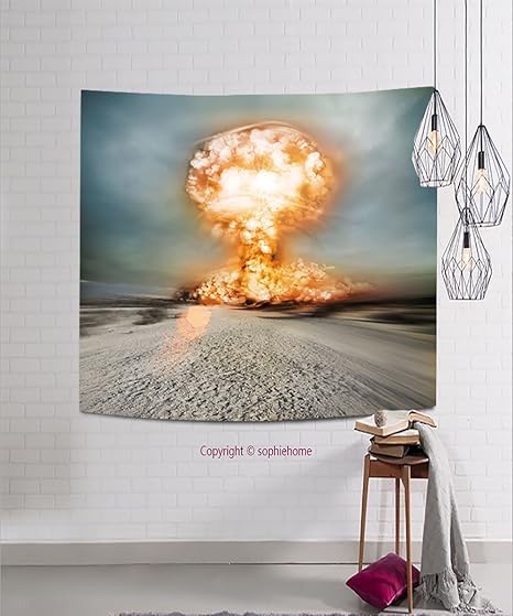 Amazon.com: sophiehome Tapestries70269235 A modern nuclear ...