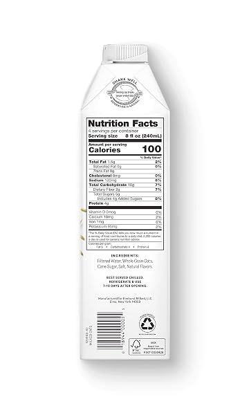 ELMHURST MILKED OATS, 32 FZ