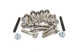 K-MOTOR PERFORMANCE Oil Pan Bolt kit - Compatible with Honda - Compatible with Acura K Series K20 K24 - For Aluminum Pan | K-MOTOR