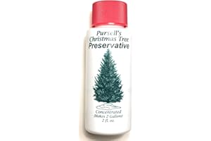 GENERIC Pursell's Christmas Tree Preservative Used to Prolong Tree Life and Liquid Absorption - Concentrate Makes 2 Gallons
