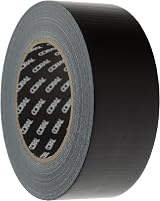 Coral Endurance Duct Tape Black 2 inch x 50m Gaffer Cloth Tape