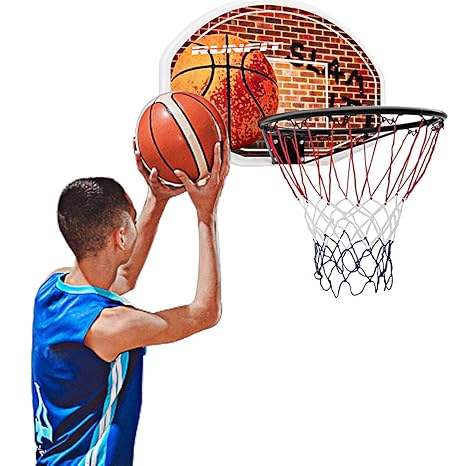 Sporting Goods Basketball Set Outdoor Indoor Bedroom Wall