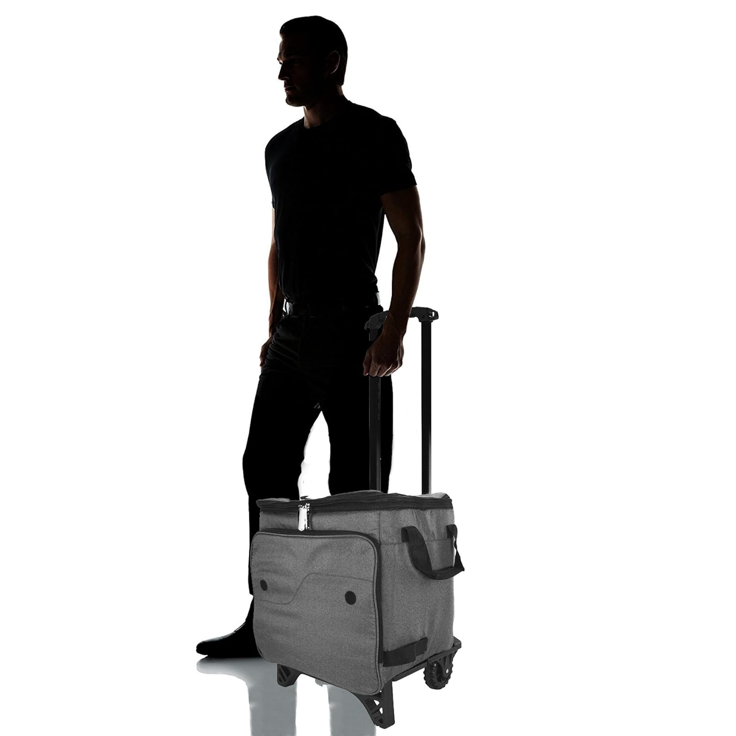 Dalix Rolling Cooler térmico aislado carrito bolsa deporte a ...