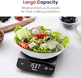 Etekcity 10kg Digital Kitchen Scale Waterproof USB-C Rechargeable LED Display view 6