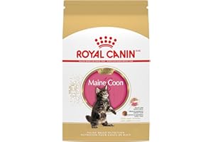Royal Canin Feline Breed Nutrition Maine Coon Kitten Dry Cat Food, 3 lb Bag