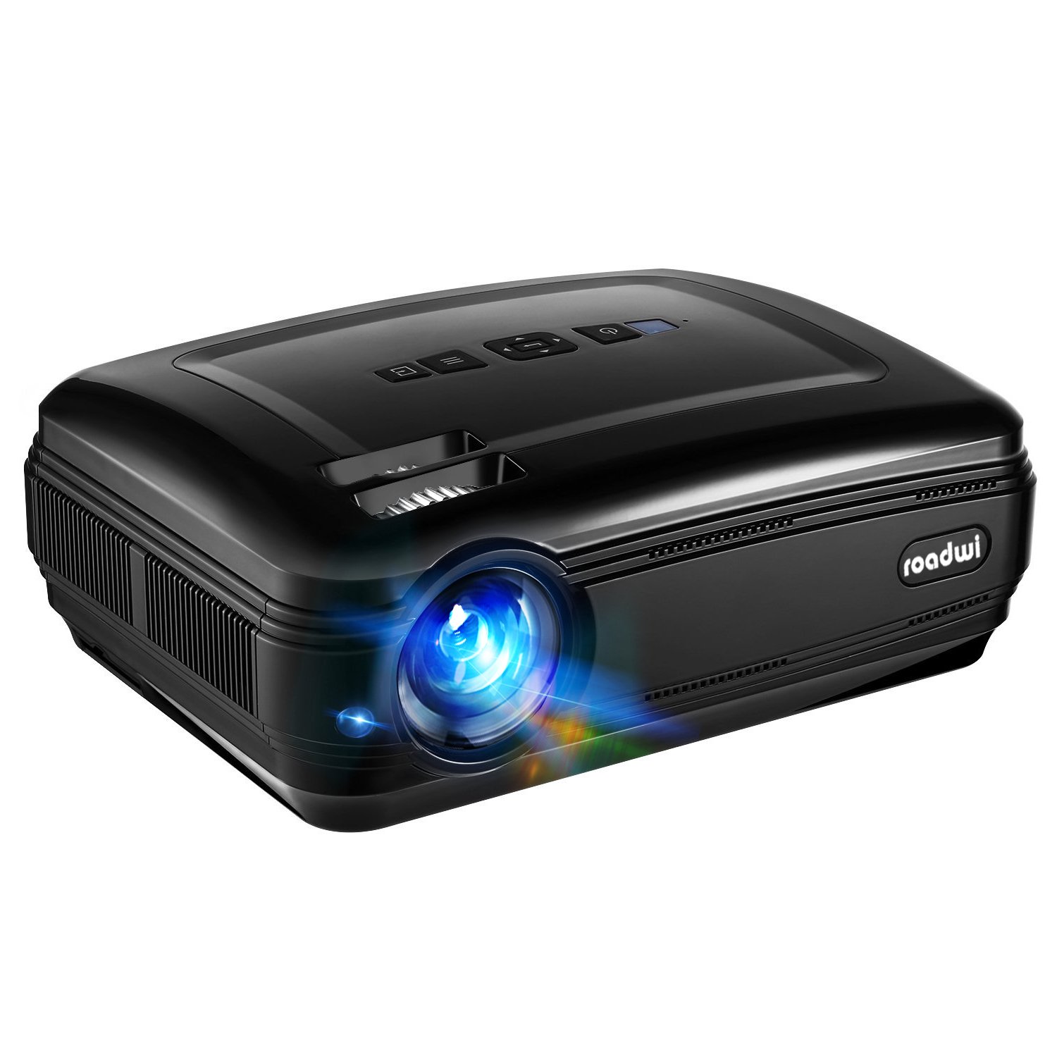 Roadwi Overhead Projector, 3200 Lumens 1080P Home Theater Projector TV