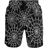 visesunny Men's Novelty Beach Shorts Quick Dry Swimwear Sports Running Swim Board Shorts Bathing Suits with Pockets Summer