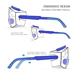 MEIGIX Anti Fog Safety Glasses Safety Goggles Over
