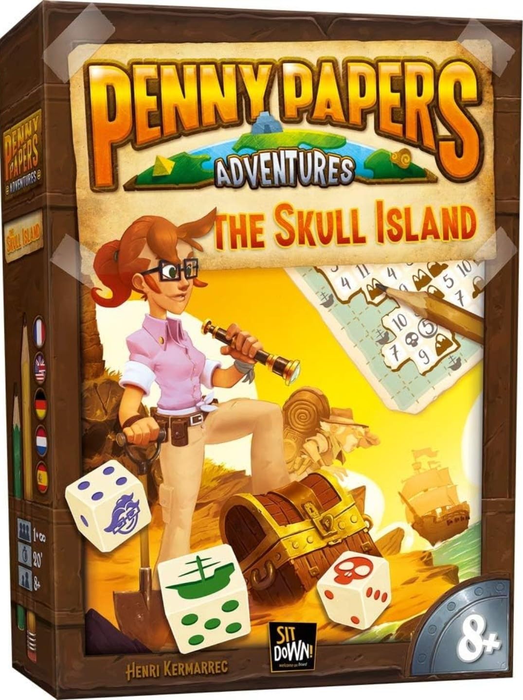 Sit Down! SIT08SKG Dice Games