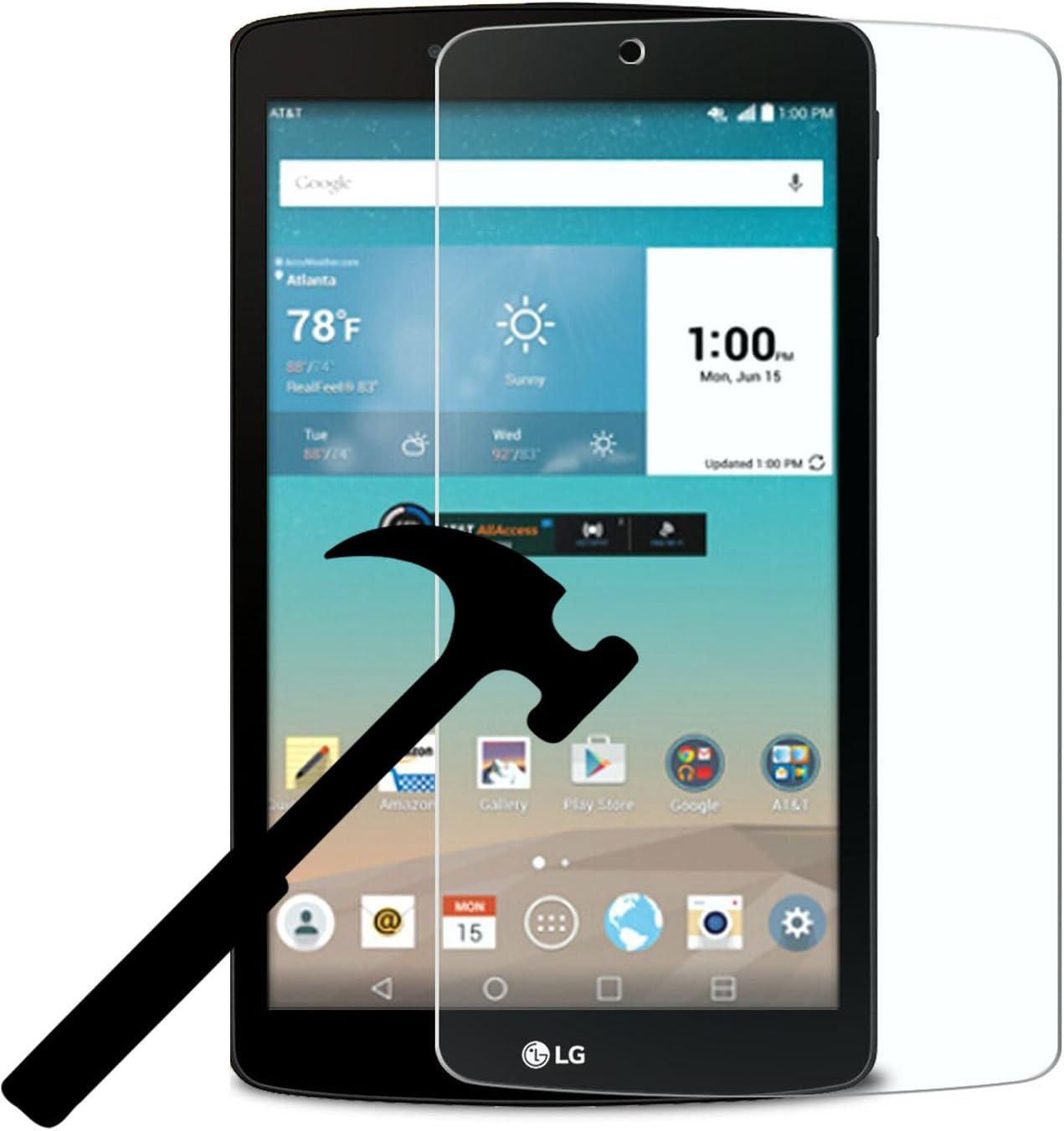 Best lg gpad f 8.0 2 screen protector