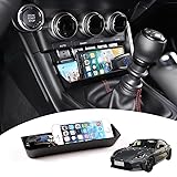 JONKOKO ABS Black Car Gear Shift Panel Front