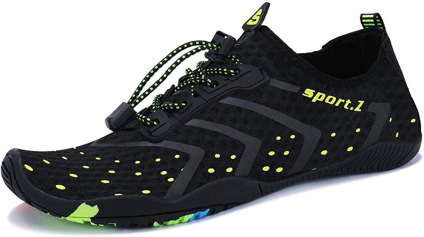 Men Water Shoes Women Quick Drying Beach Swim Shoes for Pool Dive Surf Yoga