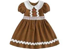 MIEEYALI Toddler Baby Girl Mardi Gras Dress Carnival Outfit Smocked Collared Short Sleeve Purple Dress for Girls