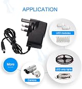 COLM 12V 0.5A Power Supply UK 100-240V DC 12V 0.5A 6W 5.5x2.5mm view 5