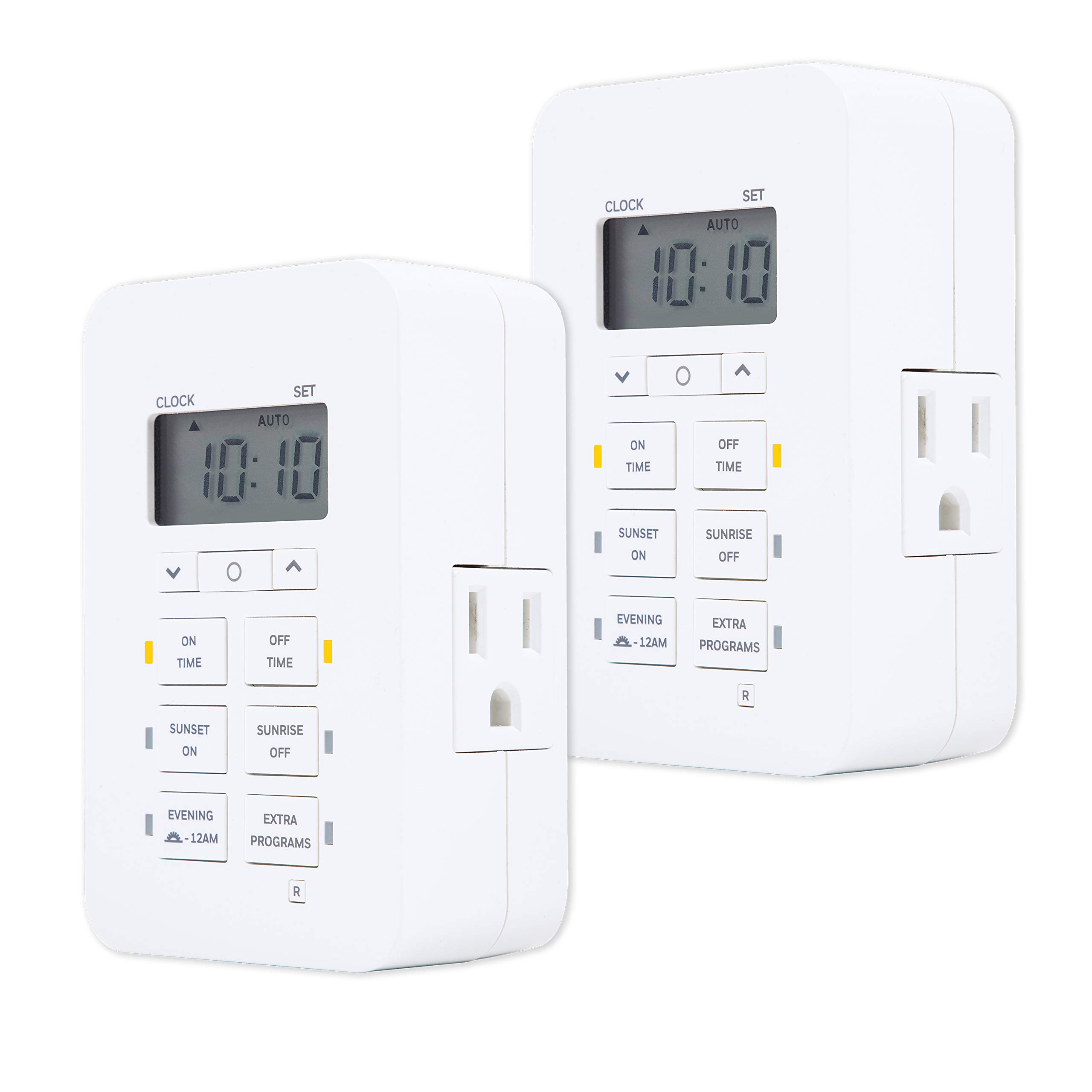 UltraPro Daysmart 7-Day Digital Outlet Timer, 2