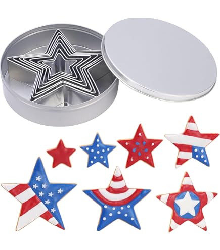 Hhdatc 100 Pcs Red White Blue Star Cocktail Picks Patriotic Toothpicks Decorative Cocktail Sticks For Appetizers Charcuterie And Skewers Fourth Of July Independence Day Decoration Party Supplies - View #8